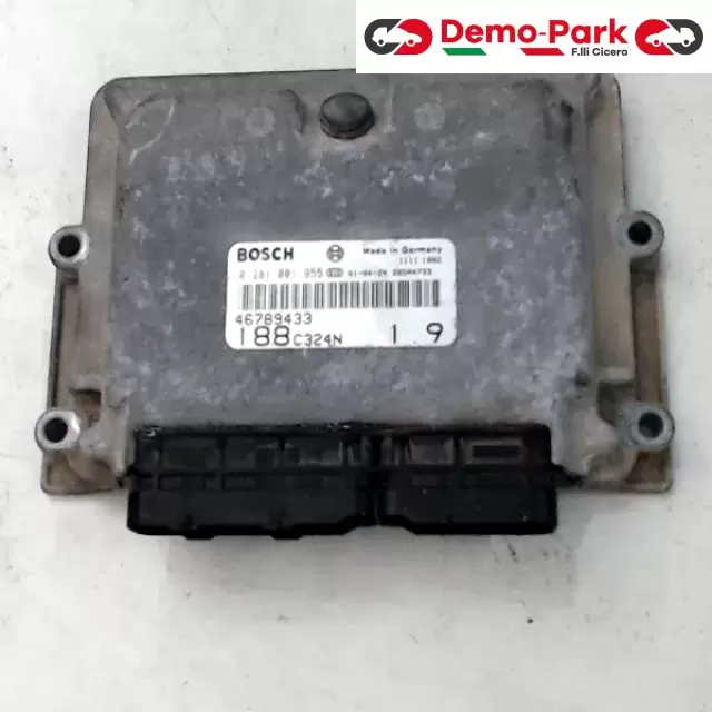 CENTRALINA MOTORE Fiat PUNTO 188 - 1.9 JTD BOSCH 0 281 001 955   46789433    C324N 0