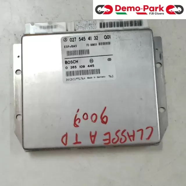 CENTRALINA ESP+BAS Mercedes-benz Classe A BOSCH 0 265 109 445    027 545 41 32  Q01 0