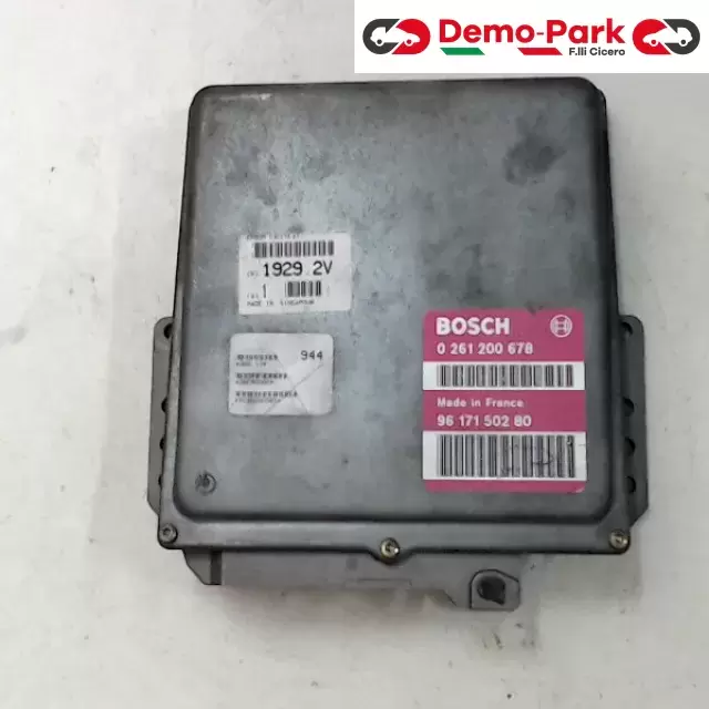 CENTRALINA MOTORE Peugeot 306 BOSCH 0 261 200 678   96 171 502 80 0