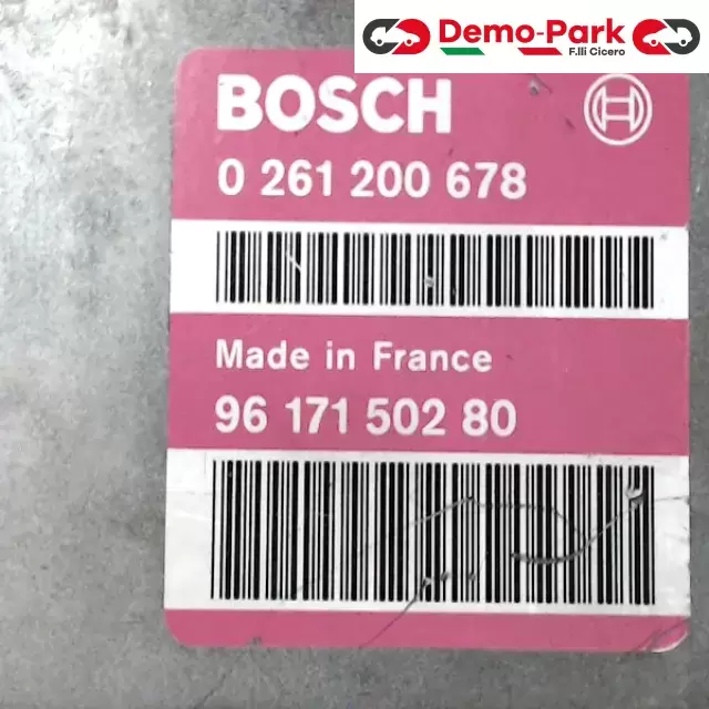 CENTRALINA MOTORE Peugeot 306 BOSCH 0 261 200 678   96 171 502 80 1