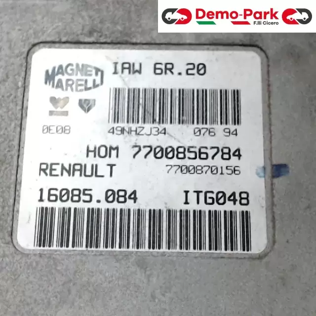 CENTRALINA MOTORE Renault TWINGO - 1.2 IAW 6R.20  HOM 7700856784 1