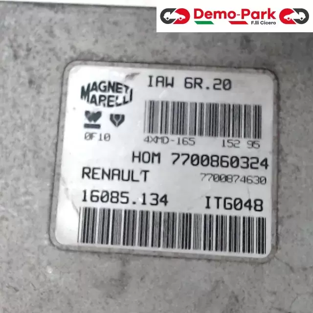 CENTRALINA MOTORE Renault TWINGO - 1.2 IAW 6R.20  HOM7700860324 1