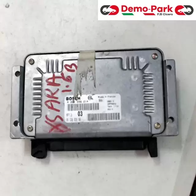 CENTRALINA MOTORE CitroЁn XSARA - 1.6 BOSCH 0 261 206 214   MP7.2   96 326 938 80 0