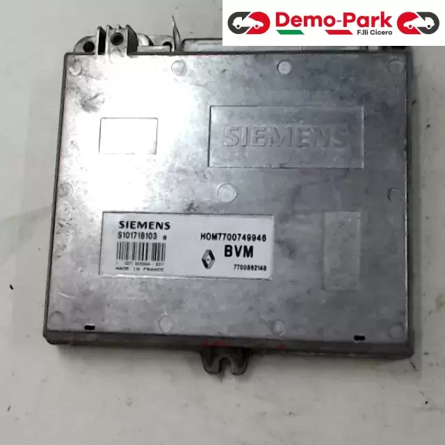 CENTRALINA MOTORE Renault 19 - 1.2 SIEMENS S101718103 B     HOM7700749946 0