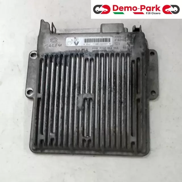 CENTRALINA MOTORE Renault TWINGO - 1.2 SAGEM PLF 7700104483    HOM 7700960295 0