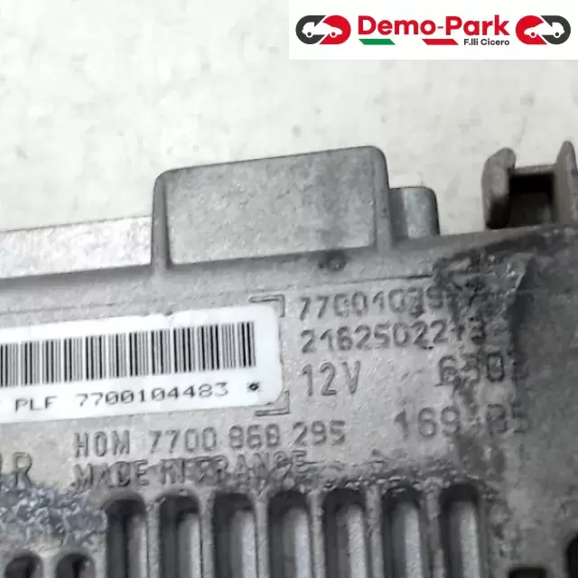 CENTRALINA MOTORE Renault TWINGO - 1.2 SAGEM PLF 7700104483    HOM 7700960295 1
