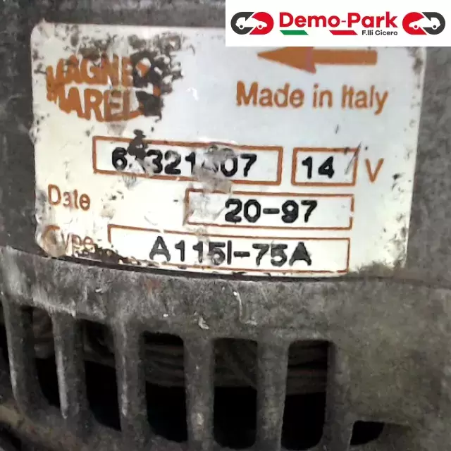 ALTERNATORE Fiat BRAVA - 1.6  1