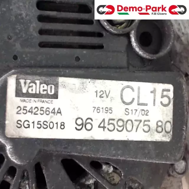 ALTERNATORE Fiat ULYSSE - 2.1 TD  1