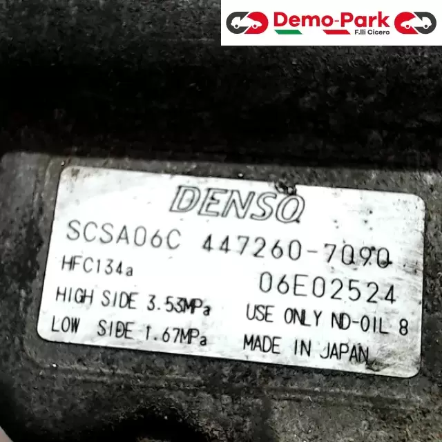 COMPRESSORE ARIA CONDIZIONATA Toyota COROLLA - 1.6  1