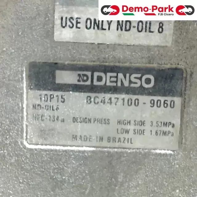 COMPRESSORE ARIA CONDIZIONATA Fiat PALIO  0