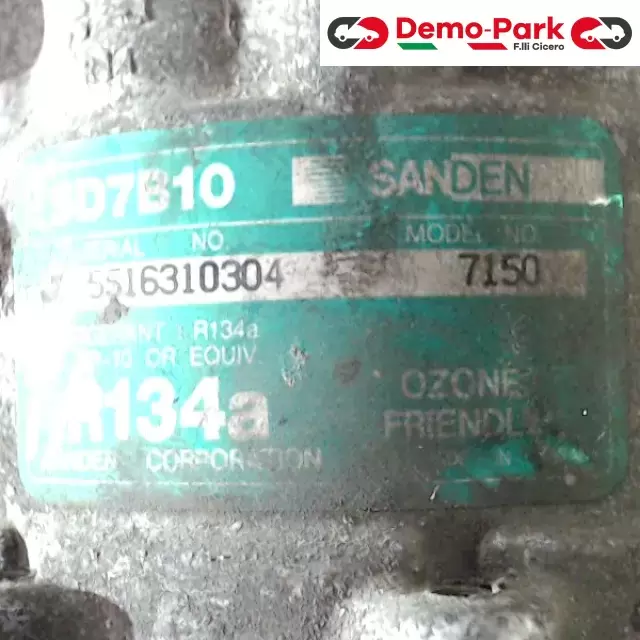 COMPRESSORE ARIA CONDIZIONATA Fiat 600 - 0.9  1