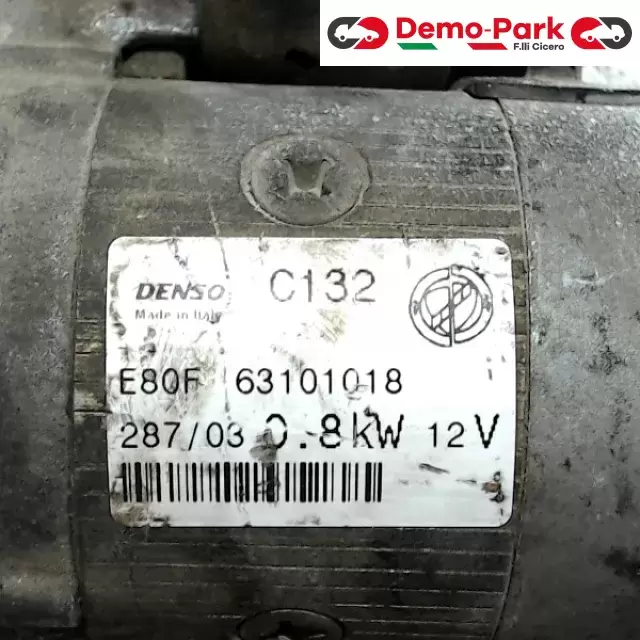 MOTORINO AVVIAMENTO Fiat PUNTO 188 -  1.2  0