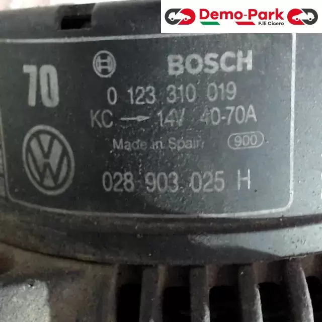 ALTERNATORE Volkswagen GOLF III - 1.6  2
