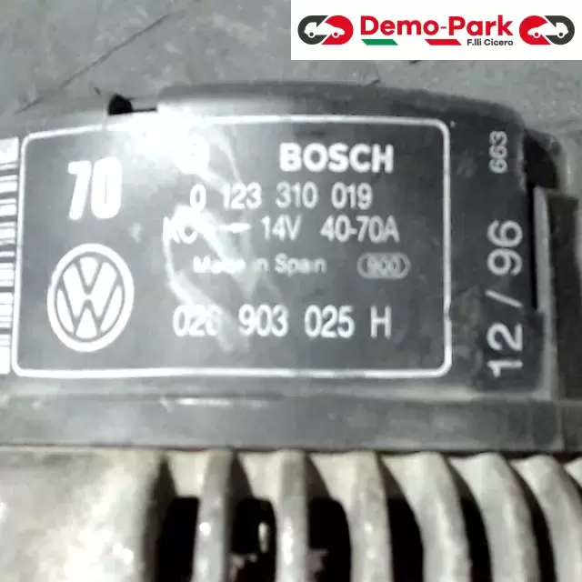ALTERNATORE VOLKSWAGEN POLO ANNO 1997 Volkswagen POLO  1