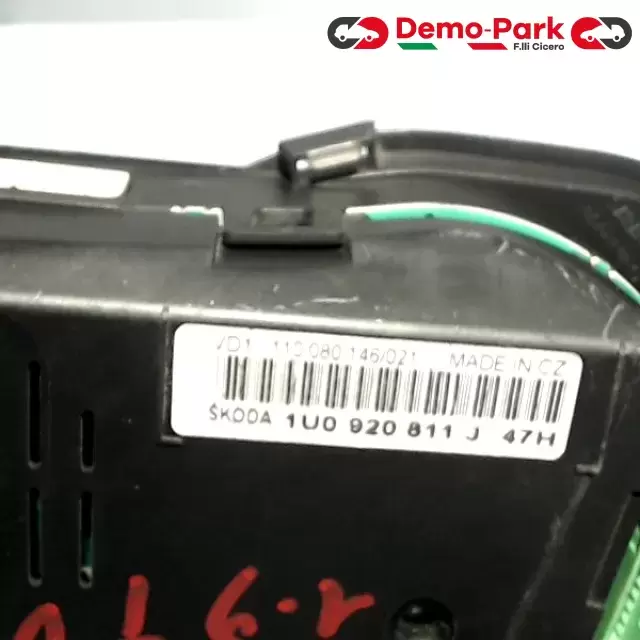 QUADRO STRUMENTI Skoda OCTAVIA - 1.9 TDI  2