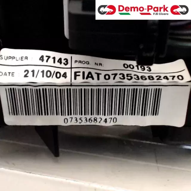 CAMBIO LUCE  Fiat STILO  2