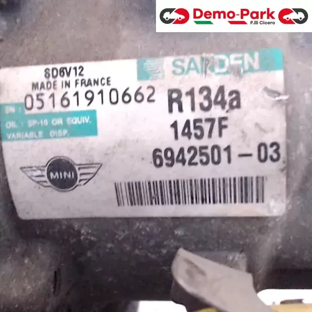 COMPRESSORE CLIMATIZZATORE Mini COOPER  1