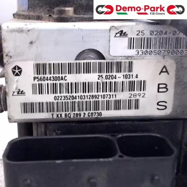 GRUPPO ABS Jeep CHEROKEE CRD P56044300AC 1