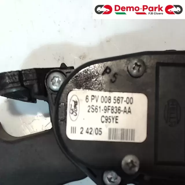 PEDALE ACCELLERATORE Ford FIESTA  1.4 TDCI 2S61-9F836-AA 1
