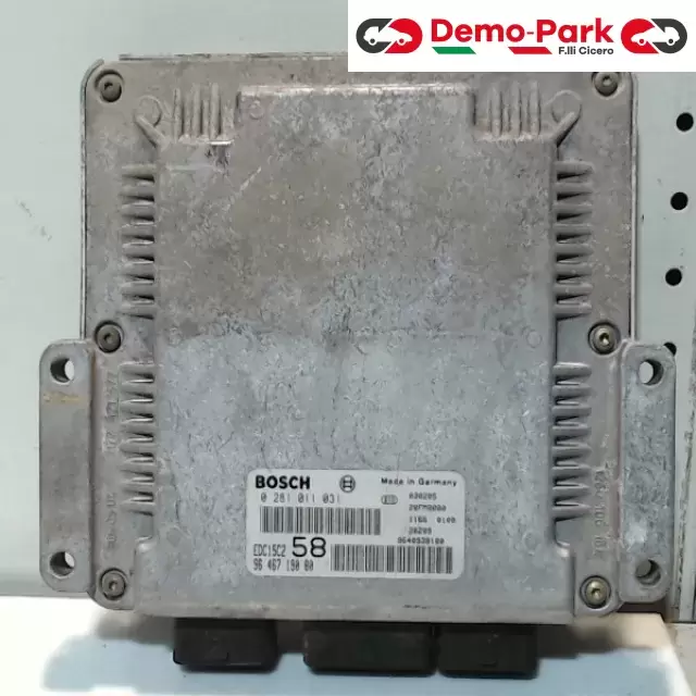 CENTRALINA MOTORE Fiat ULYSSE 2.0 JTD 0 281 011 031 1