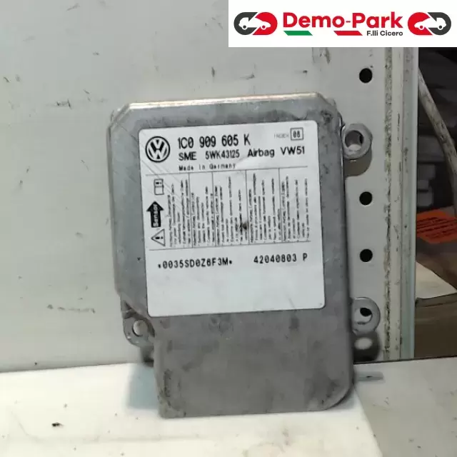 CENTRALINA AIRBAG Volkswagen POLO 1.9 TDI 1C0 909 605 K SME 5WK43125 0