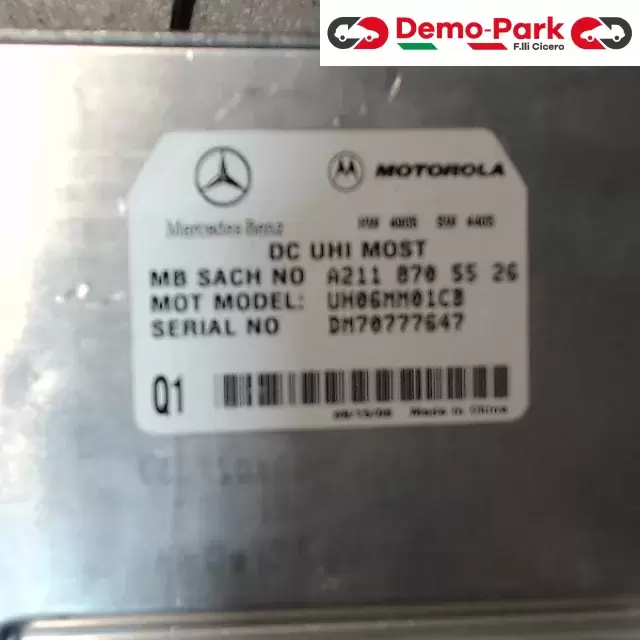 CENTRALINA MOTORE  Mercedes-benz CLASSE CLK 320 HW 4905 SW 4405 1