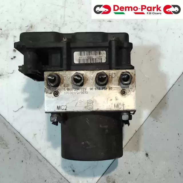 GRUPPO ABS Peugeot RANCH 0 265 231 522  96 607 798 80 0