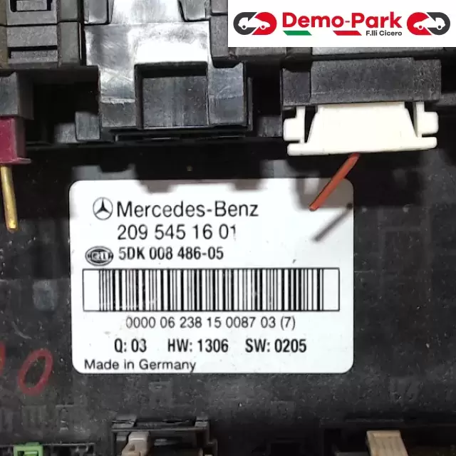 BODY COMPUTER  Mercedes-benz CLASSE CLK 320 209 545 16 01 5DK 008 486-05 2