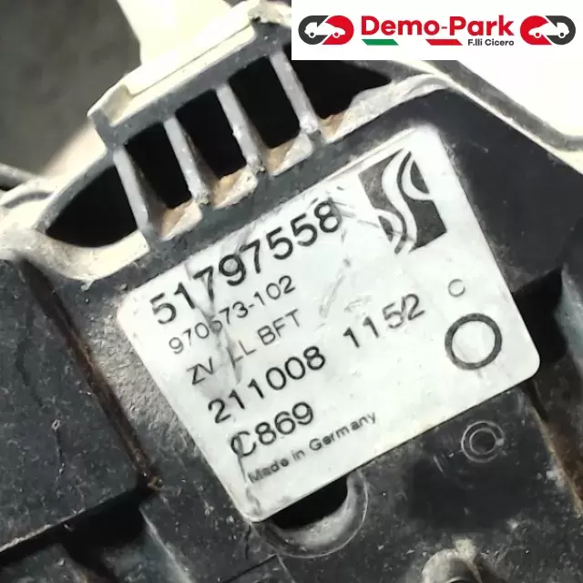 SERRATURA ANT DX Fiat GRANDE PUNTO 51797558 2