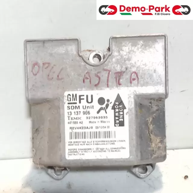 CENTRALINA AIRBAG Opel ASTRA H - 1.7 CDTI 327963935 0