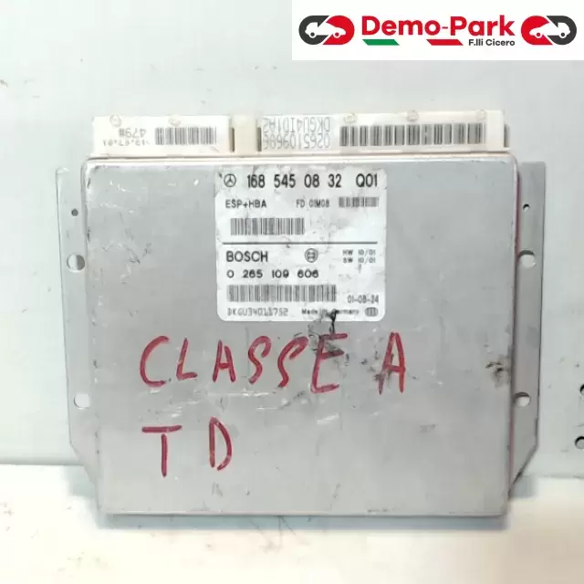 CENTRALINA ABS ESP  Mercedes-benz CLASSE A - 170 CDI 168 545 08 32 Q01 0