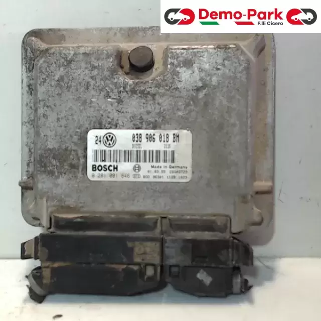 CENTRALINA MOTORE Volkswagen GOLF 4 - 1.9 TDI 0 281 001 846  038 906 018 BM 0
