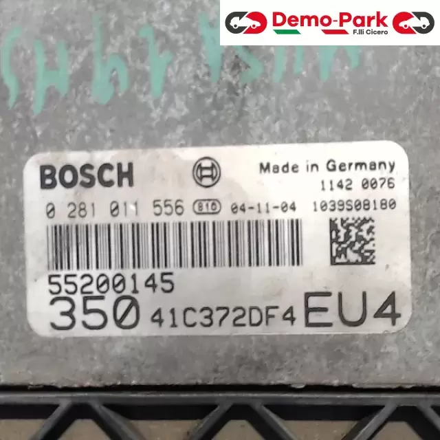 CENTRALINA MOTORE Lancia MUSA 1.9 MJET 0 281 011 556  2