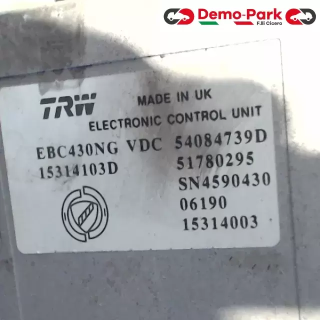 GRUPPO ABS Fiat CROMA 1.9 MJET 54084739D 3