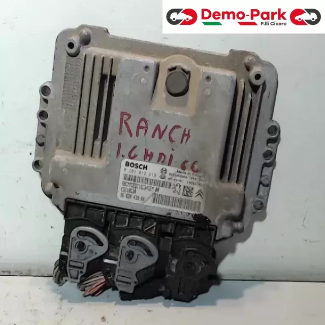 CENTRALINA MOTORE PARTNER-BERLINGO-RANCH Peugeot RANCH 1.6 HDI 96 639 439 80  0