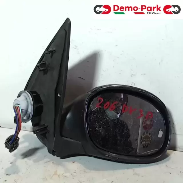 SPECCHIETTO DX ELETTRICO Peugeot 206  1