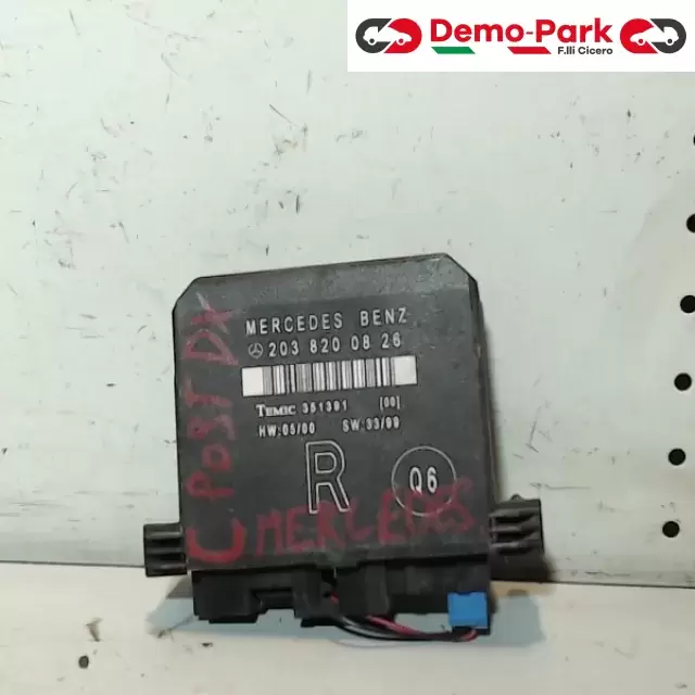 CENTRALINA CHIUSURA CENTRALIZZATA POST DX Mercedes-benz Classe C 203 820 08 26 0