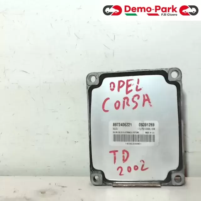 CENTRALINA MOTORE Opel CORSA - 1.7 DTI 09391269 0