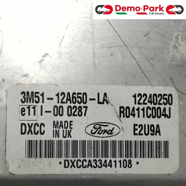 CENTRALINA MOTORE Ford FOCUS 1.8 TDCI 3M51-12A650-LA 2