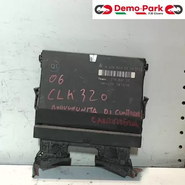 CENTRALINA MODULO  COMFORT Mercedes-benz CLASSE CLK 320 A2098205926 0