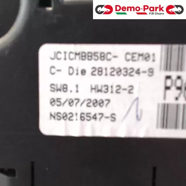 QUADRO STRUMENTI CitroЁn C4 PICASSO - GRAND PICASSO 2.0 P9664365280 3