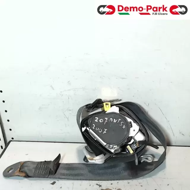 CINTURA DI SICUREZZA ANT SX 5P Peugeot 207 1.4 HDI  0