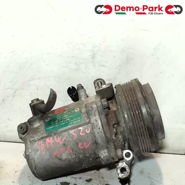 COMPRESSORE CLIMATIZZATORE Bmw 320 D E46 136CV 6452 8 386 650 1