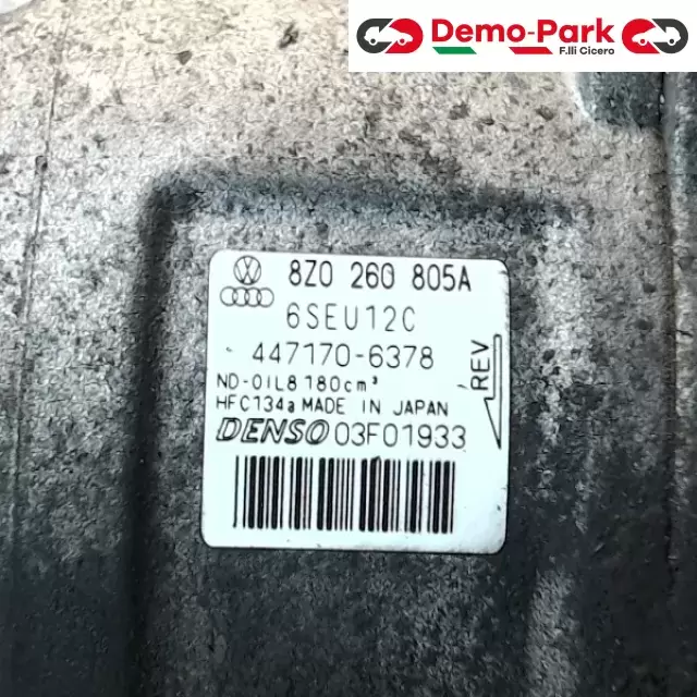 COMPRESSORE AUDI A2 1.4 TDI Audi A2 1.4 TDI 447170-6378 1