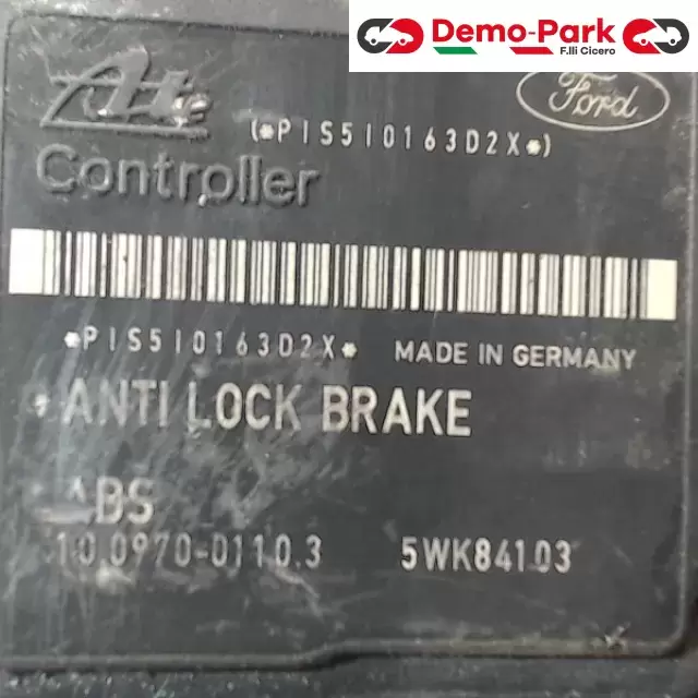 GRUPPO ABS FORD FOCUS 1.6 TDCI Ford FOCUS - 1.6 tdci 10.0970-0110.3 1