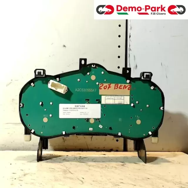 QUADRO STRUMENTI PEUGEOT 207 Peugeot 207 - 1.4 A2C53065547 1