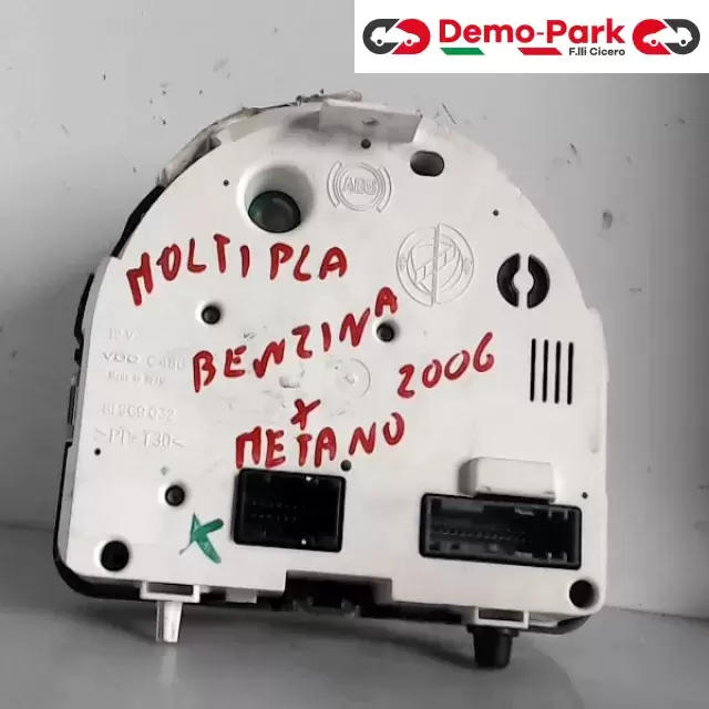 QUADRO STRUMENTI FIAT MULTIPLA BENZ+METANO Fiat MULTIPLA - 1.6 81269032 0