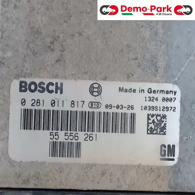 CENTRALINA MOTORE OPEL VECTRA  Opel VECTRA 1.9 DCTI SW 0281011817 1