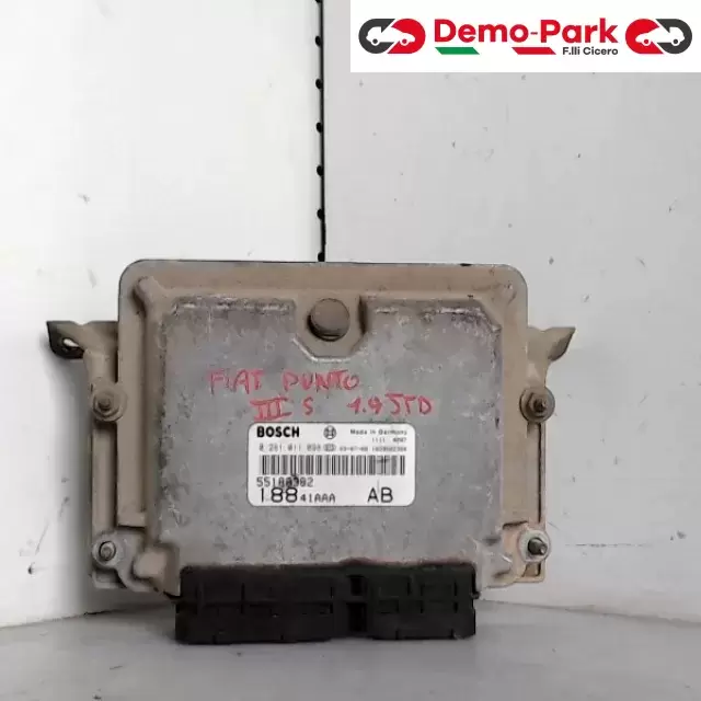 CENTRALINA MOTORE FIAT PUNTO  Fiat PUNTO III 1.9 JTD 55188382 0