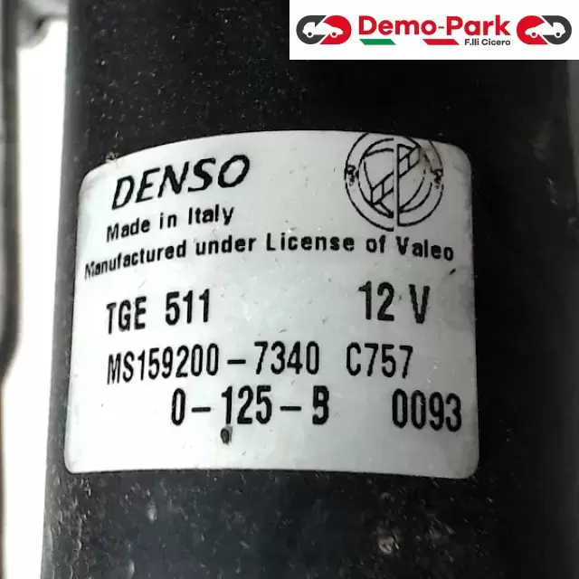 MOTORINO TERGICRISTALLI FIAT PUNTO Fiat punto III serie MS159200-7340 1